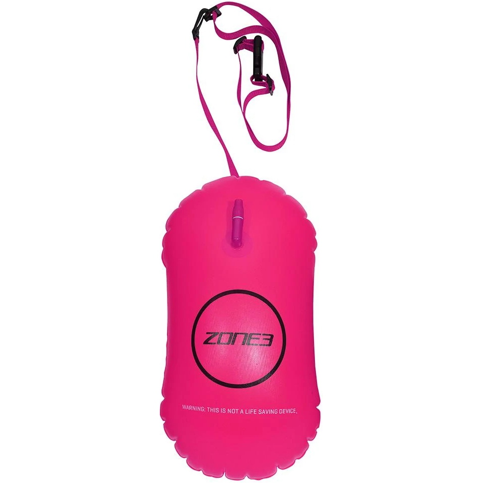 2023 Zone3 28L Boia De Segurança Para Natação / Boia De Reboque SA21SB - Neon Pink
